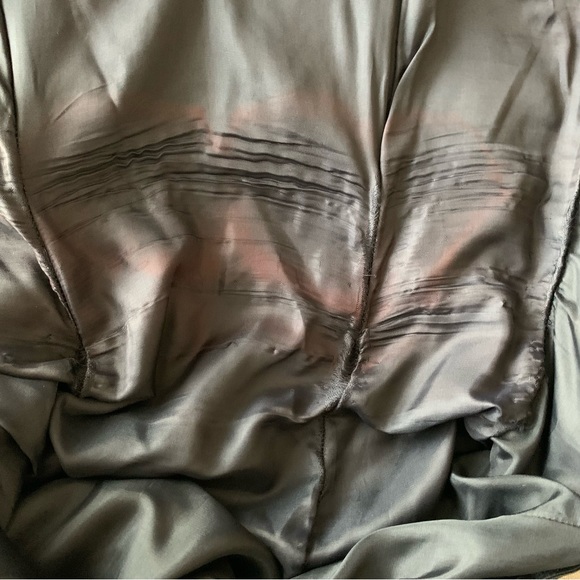 JESSICA MCCLINTOCK GUNNE SAX Vintage 80s 90s Sequin Ruffle Strapless Mini Dress - Picture 11 of 12